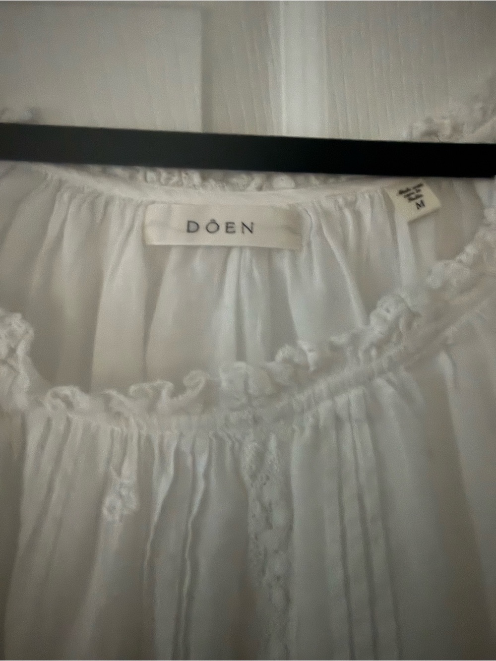 Doen Fredericka Blouse “ Salt” - Picture 7 of 7